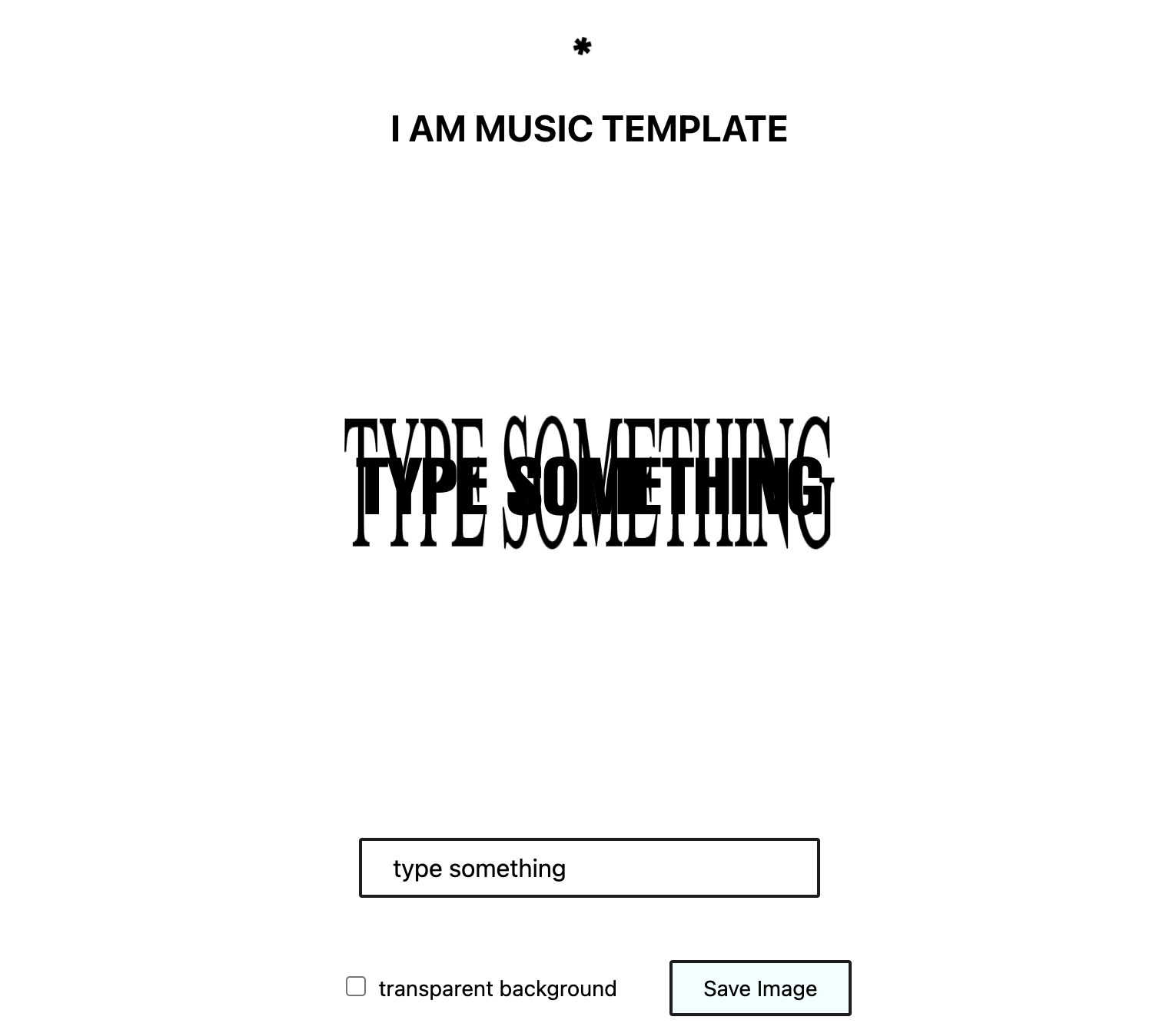 iammusic-template demo
